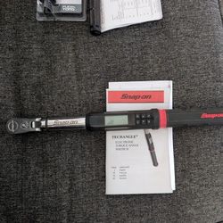 Snap ON ATECH2FR125B 5-125FT Pounds Techangle 3/8" Digital Torque Wrench 