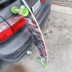 41 In Globe Skateboard With Flat Trucks Plus One Extra Creature Deck