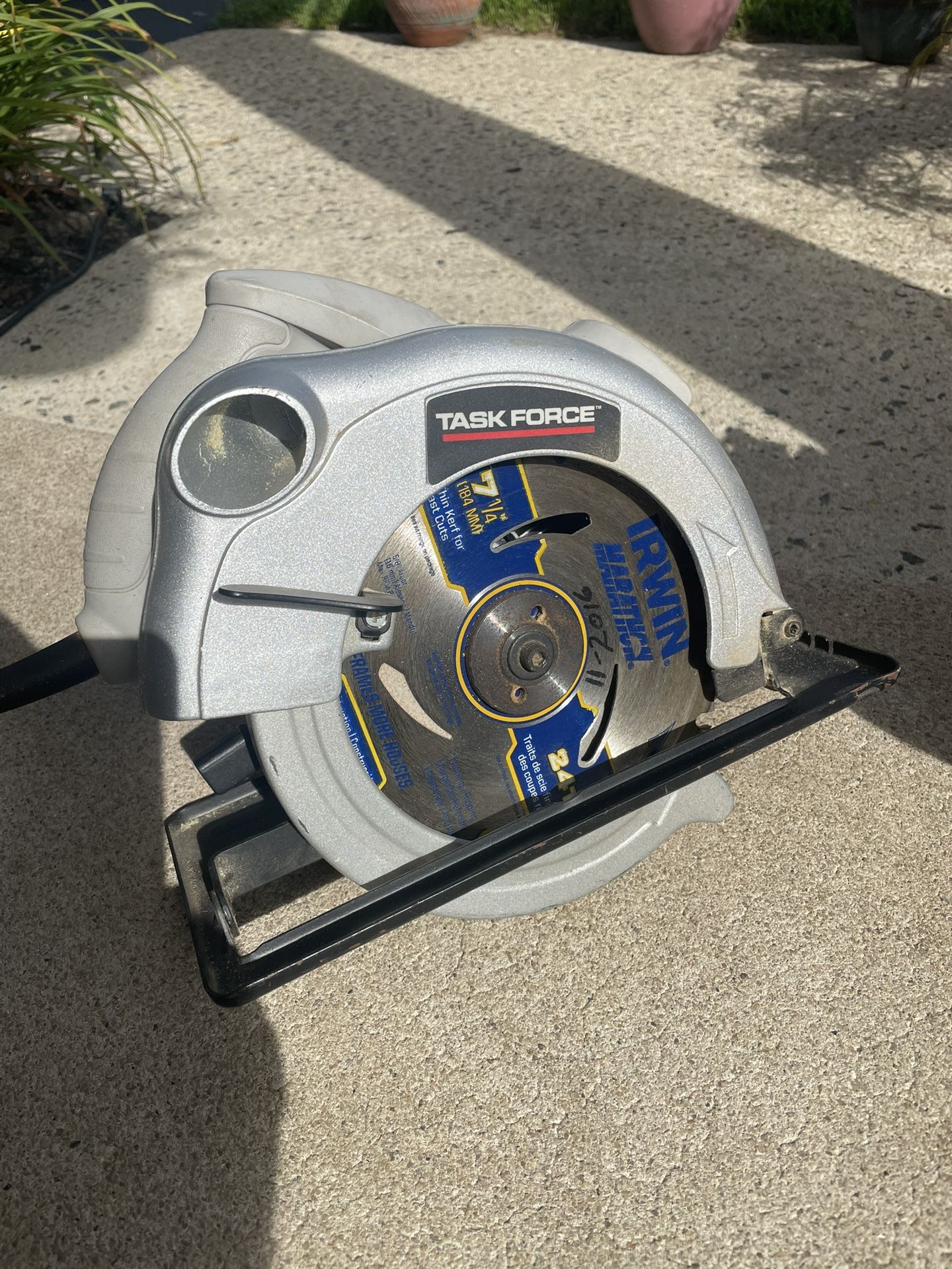 71/4”  Task Force  Circular Saw. 