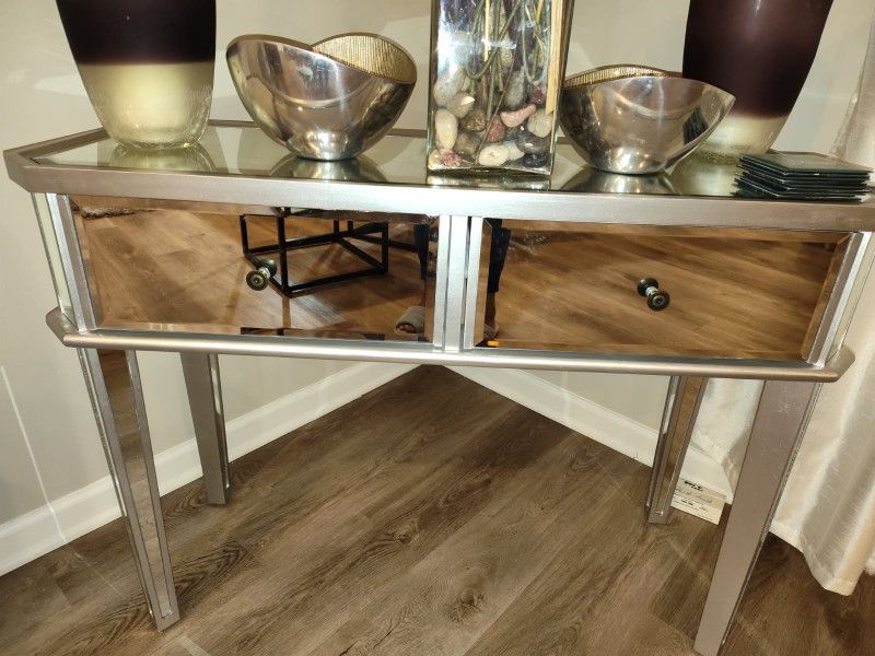Mirror Sofa Table