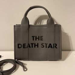 Star Wars The Death Star Grey Crossbody Tote Bag BoxLunch Exclusive