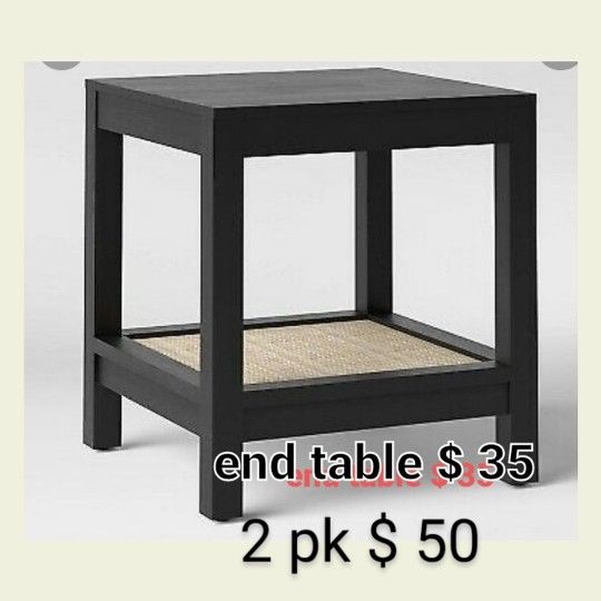 Brand New Side Table One For$ 35 Or Two For$ 50