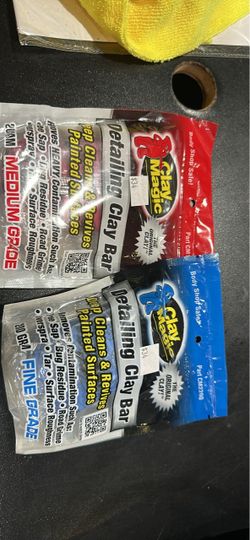 Detailing clay bar only asking $34 each (financing available)