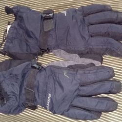 Factory Size Medium Factory Burton Snowboard/ski Over The Wrist Gloves