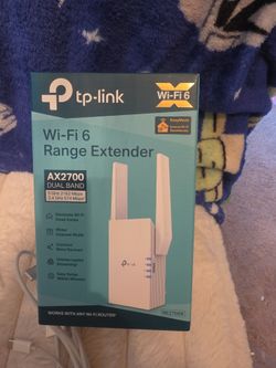 TP Link Wifi 6 Range Extender AX2700 Model Number Dual Band