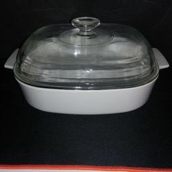 Corningware Just White Dish