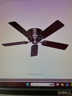 Hunter 52” Low Profile Indoor Ceiling Fan