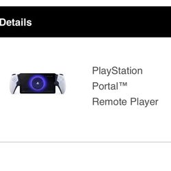 PlayStation Portal™ Remote Player With Carrying Case And Protector