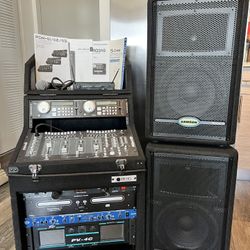 DJ Equipment W/cordless Mic