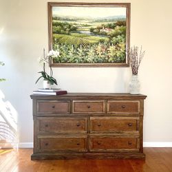 Beautiful Rustic Wood Dresser
