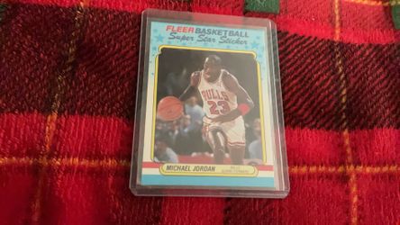 Michael Jordan 1988 sticker