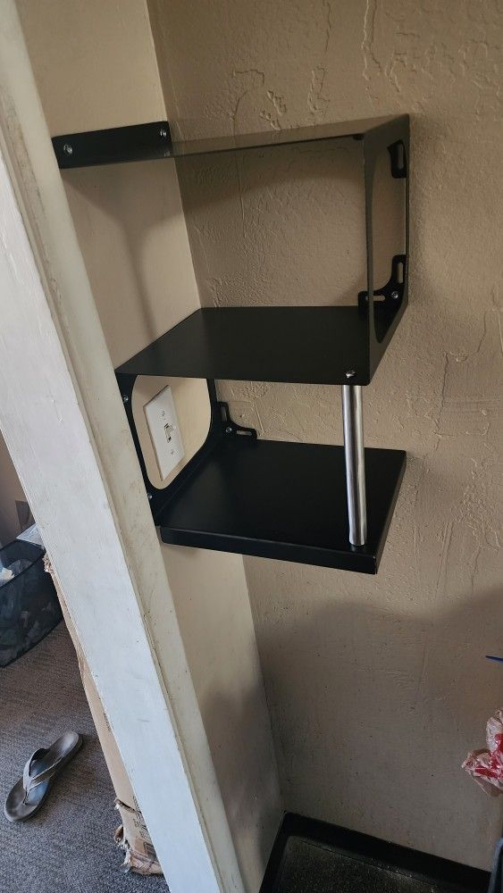 Metal Corner Shelf
