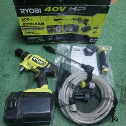 Ryobi 40V HP 600 psi EZ Clean Power Cleaner Brushless (Tool Only) 