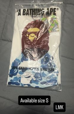 Bape shirt blue