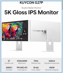 Kuycon G27P Monitor - Apple Studio Display Clone