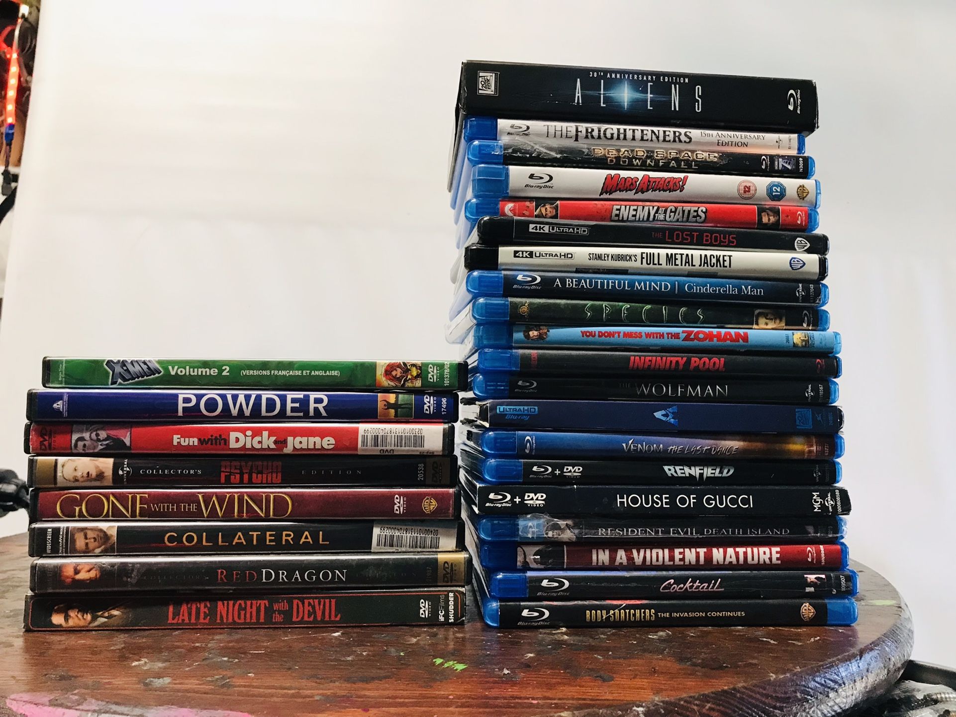 Lot empty DVD Blu-Ray cases  Ps2, ps3, ps4 & ps5