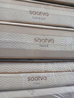 Saatva Classic 11" and 14" Pillow Top Mattress Queen 