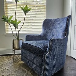 2 WESLEY HALL BOYD SWIVEL GLIDER  ARMCHAIRS