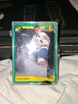 1991 Classic Eric Lindros Hockey Draft Picks Card