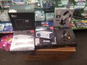 Projectors and headphones