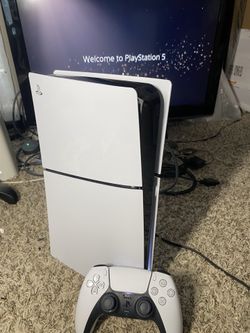 Sony (PS5) PlayStation 5 Slim Edition Console (Digital) w controller v12.7 mint