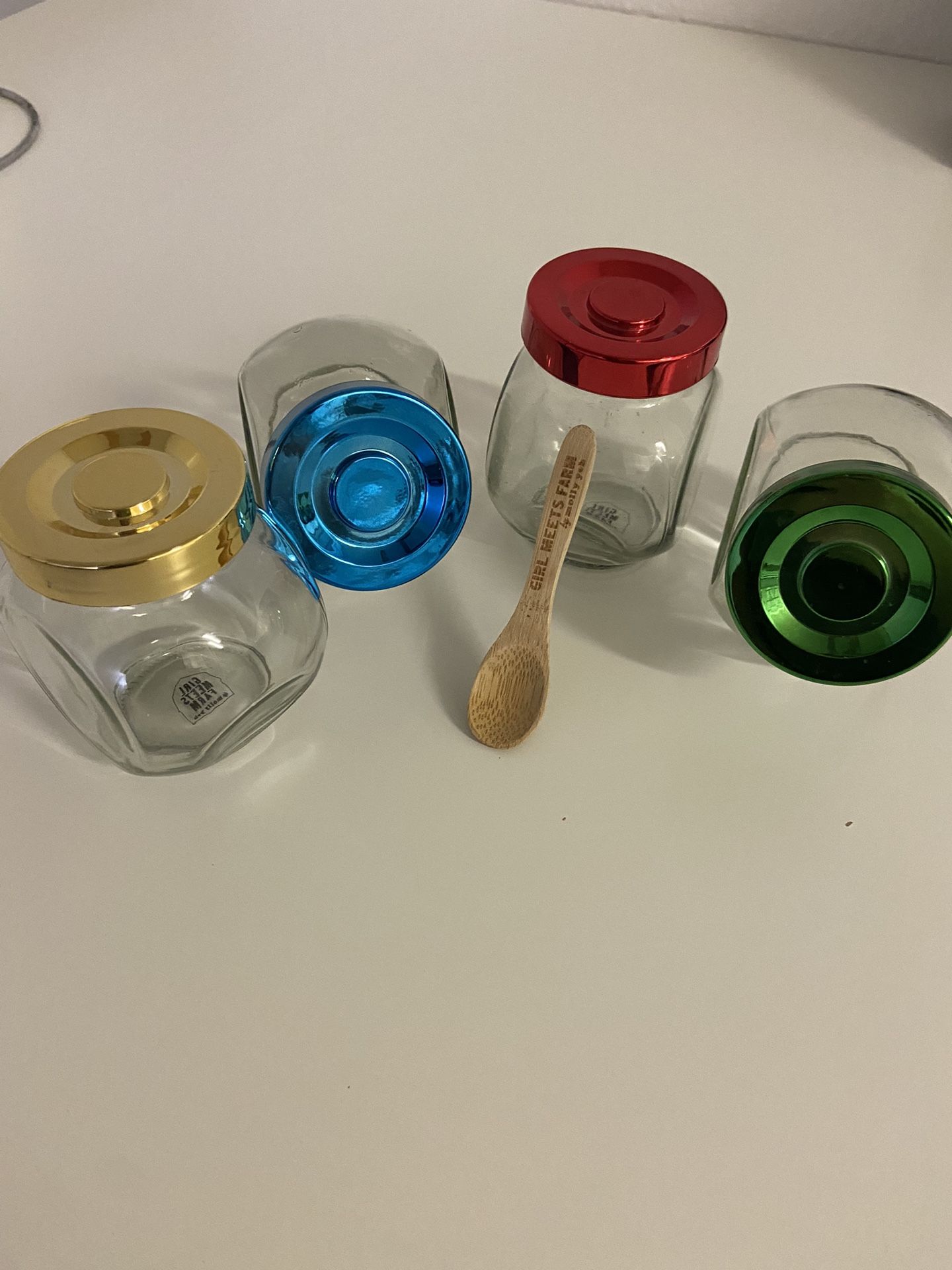 Glass Storage Set