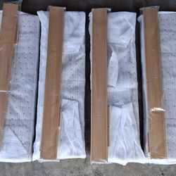 New 4 pcs 2" light wood grain vinyl mini blinds