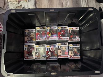 Spiderman funko pops