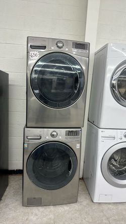 LG front lood washer and dryer set