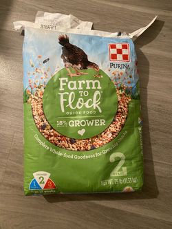 Purina Farm to Flock Chick Grower Feed 25 lb