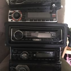 Selling Dual Jvc Black web Sony Pioneer 2 Of Them Don’t Have Connections On Back Lost Em And Other 3 Have Connections Serious Buyers.