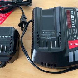 Craftsman V20 Chargers; Regular And Compact Size; Original Equipment