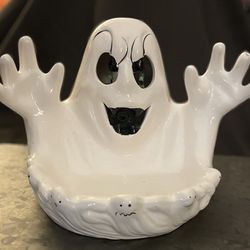 It's Alive Ghost Vintage NCE Halloween Screaming Candy Dish EPC Display Only! See Video