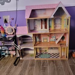 Barbie Doll House Clothes Toys Lot