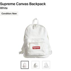 Supreme Canvas Backpack Fw20 New