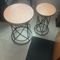 Bronze End Tables
