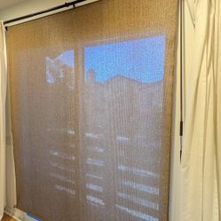 Window Roll Up Shade. 72" Wide X 95" Long. 