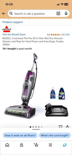 Bissel Crosswave Pet Pro