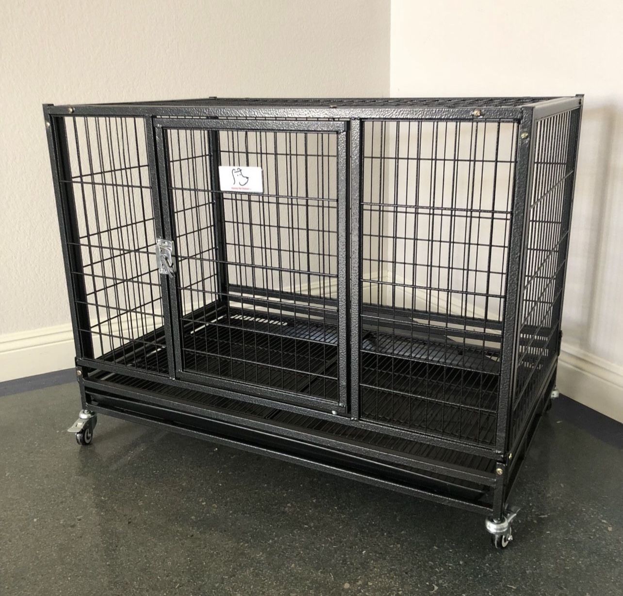 Dog Cage kennel 37 Inch New Never Used (ASSEMBLED)