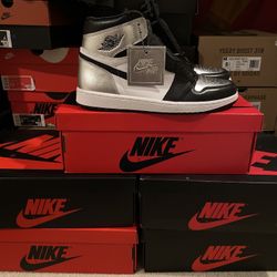 Jordan 1 Silver Toe Size BRAND NEW 11W (9.5M)