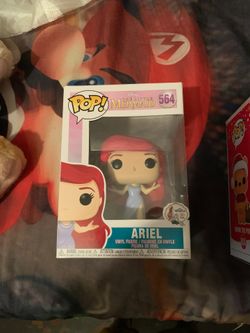 Funko pop ariel and Winnie the Pooh