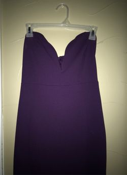 Plum dress