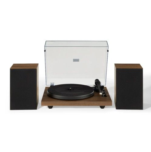 CROSLEY Vinyl Record Player with Speakers & Wireless Bluetooth Audio Turntable (Model: C62)