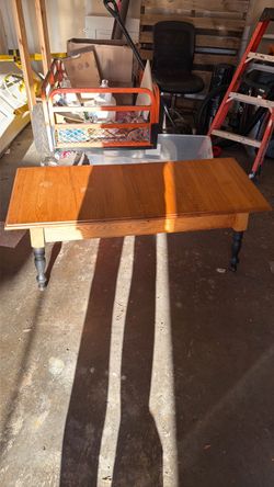 Athol Table Co. Vintage Wooden Table