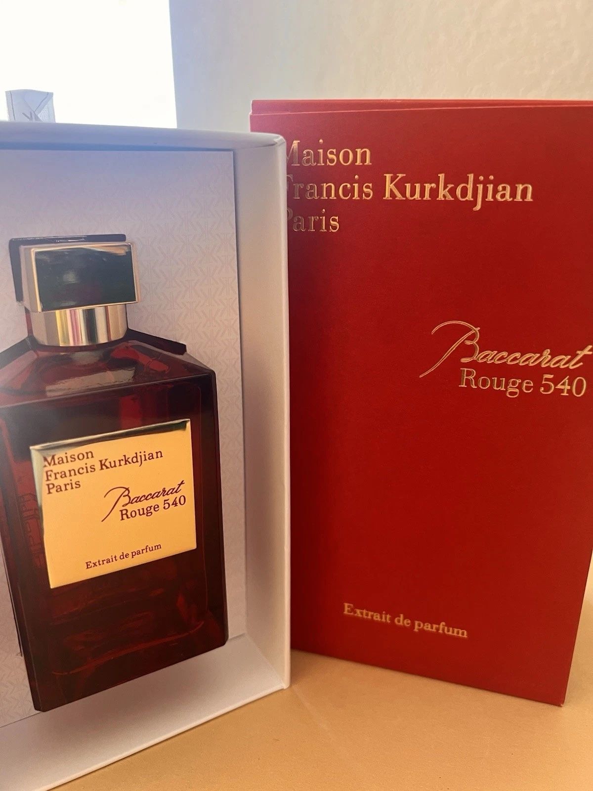 Maison Francis Kurkdjian Baccarat Rouge 540 200ml/6.8 oz New & Sealed