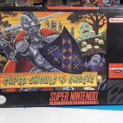 SNES  Super Ghouls and Ghost