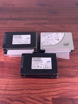 Lot of Mixed 2.5" SATA SSDs