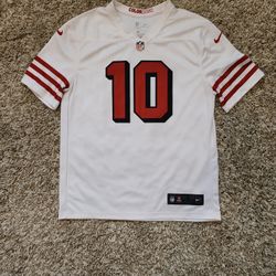 49er NFL Football Jersey Garoppolo #10 Large $41