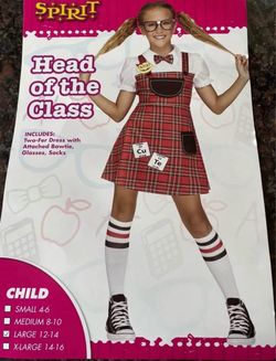 NERD COSTUME FOR KIDS HEAD OF CLASS COSTUME