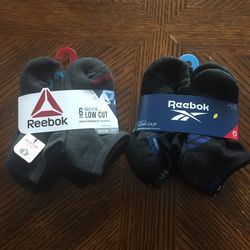 NWT boys Reebok low cut socks 12 pairs